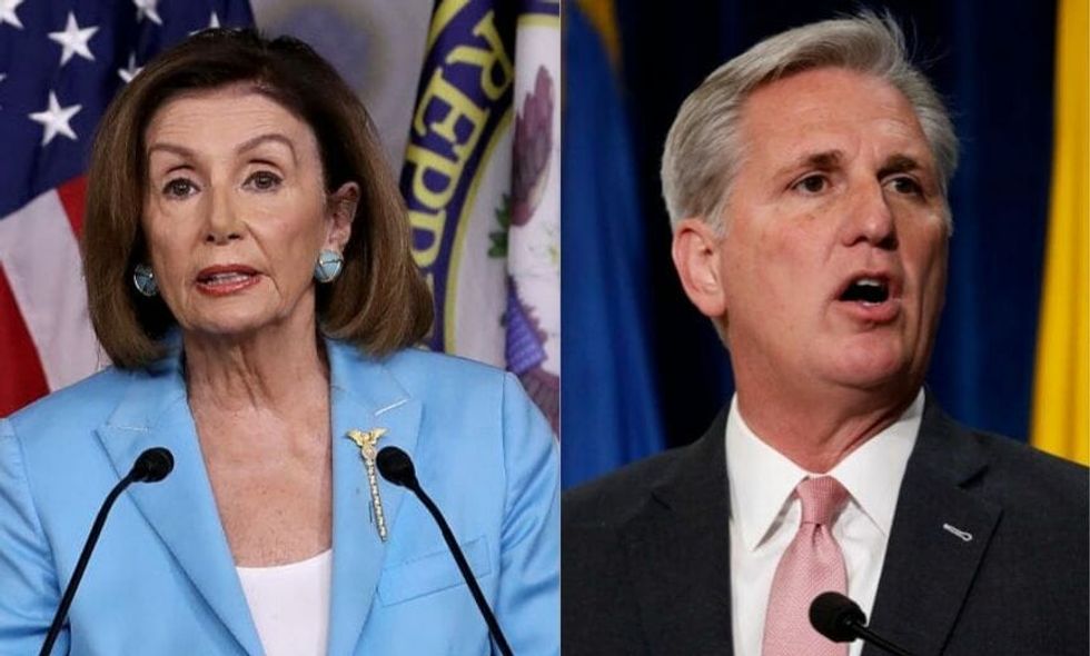 Nancy Pelosi Used Trump's Own Words Against House GOP Leader After He Demanded End to Impeachment Investigation