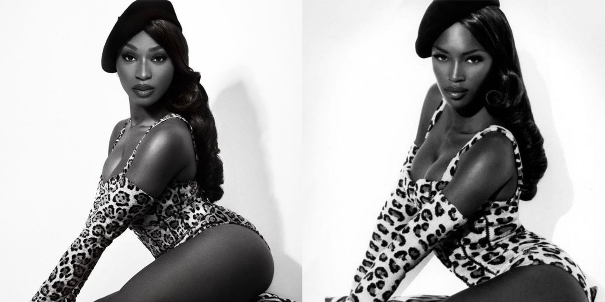 Normani Recreates Iconic Naomi Campbell Photo for Halloween