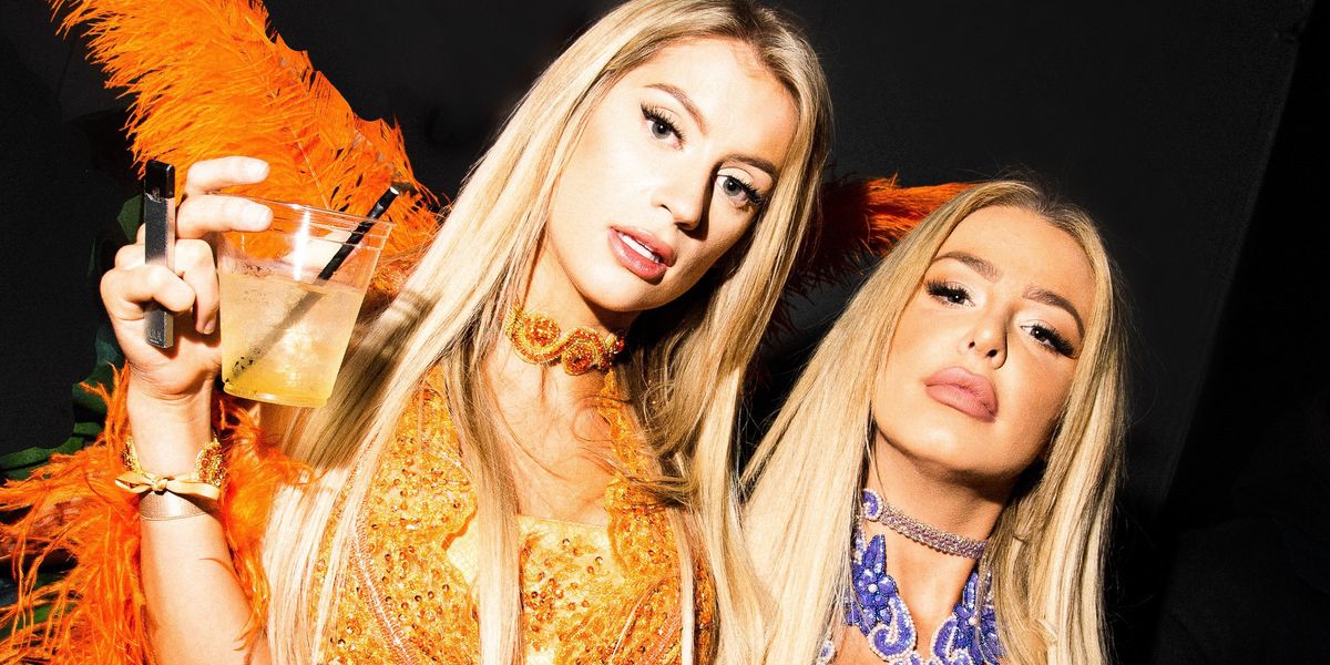 Tana Mongeau and Ashly Schwan Cosplayed as Kylie and Kendall