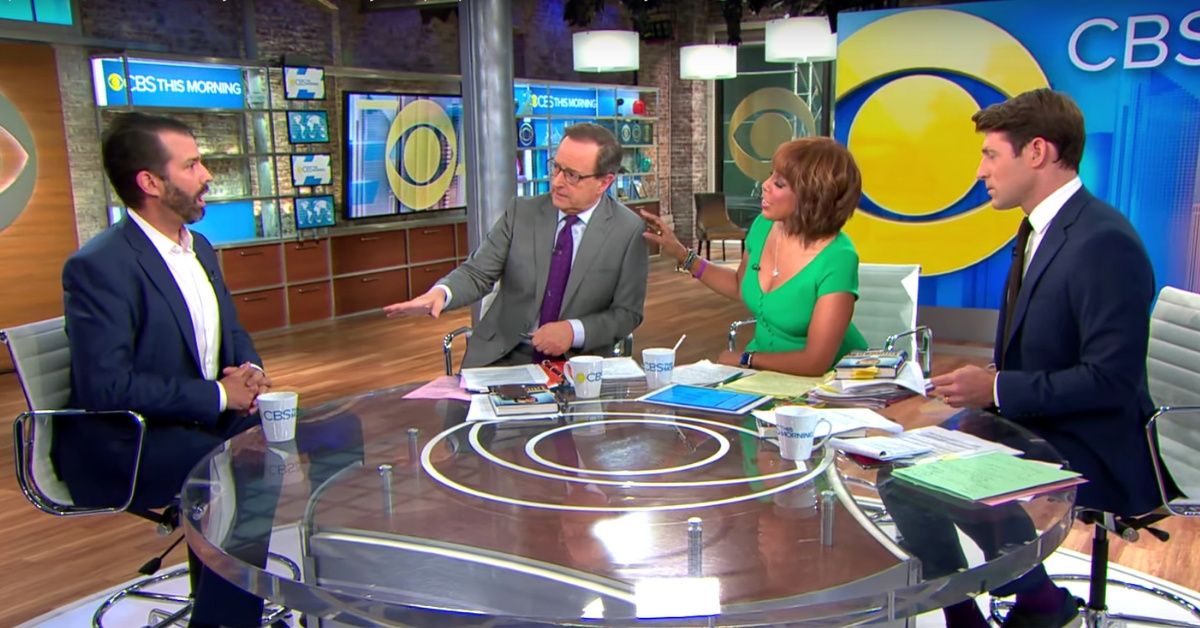 'CBS This Morning' Hosts Cut Off Don Jr. As He Goes Into Anti-Trans Rant During Interview