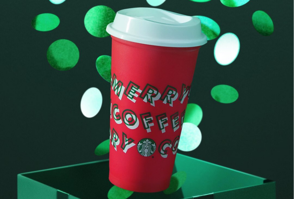 The Starbucks Holiday Cups Are Back This Week, And They're Way More Christmassy Than Last Year