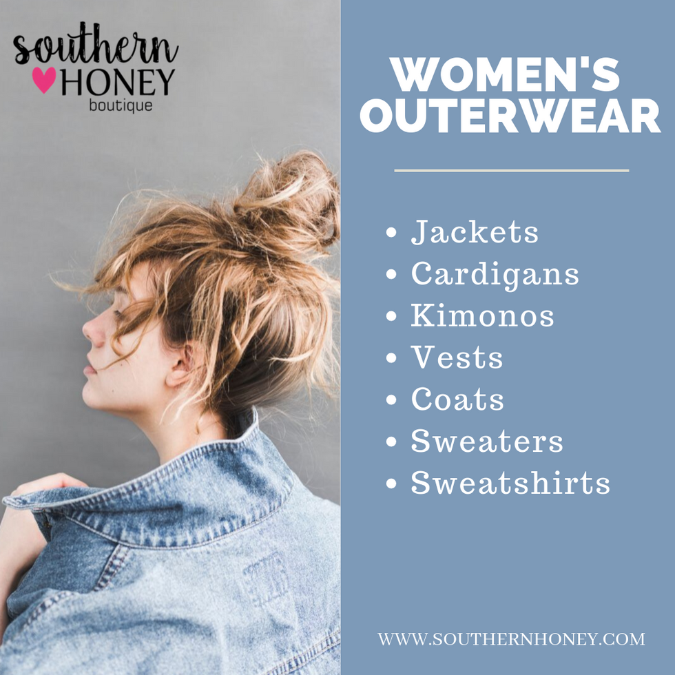All Women's Outerwear for this Fall 2019