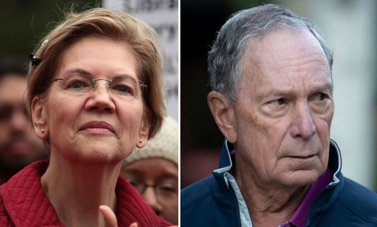 Elizabeth Warren Expertly Trolls Former NYC Mayor Michael Bloomberg's Expected Entry Into Presidential Race