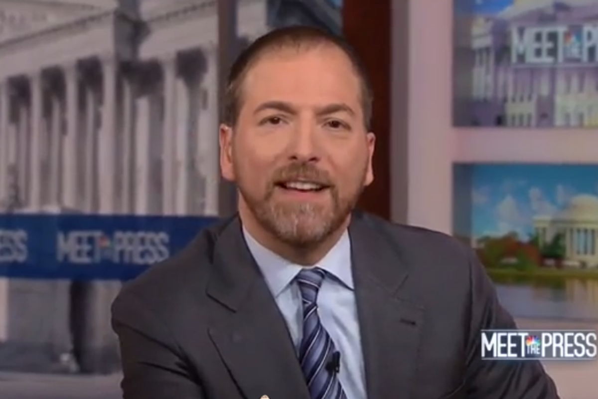 A Gentle And Loving Reprimand For Chuck Todd, Because We Are Gentle And Loving
