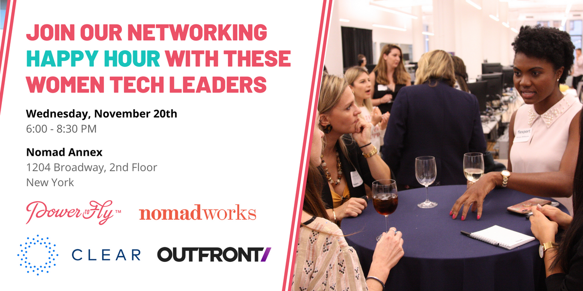 Join Our Networking Happy Hour with These Women Tech Leaders