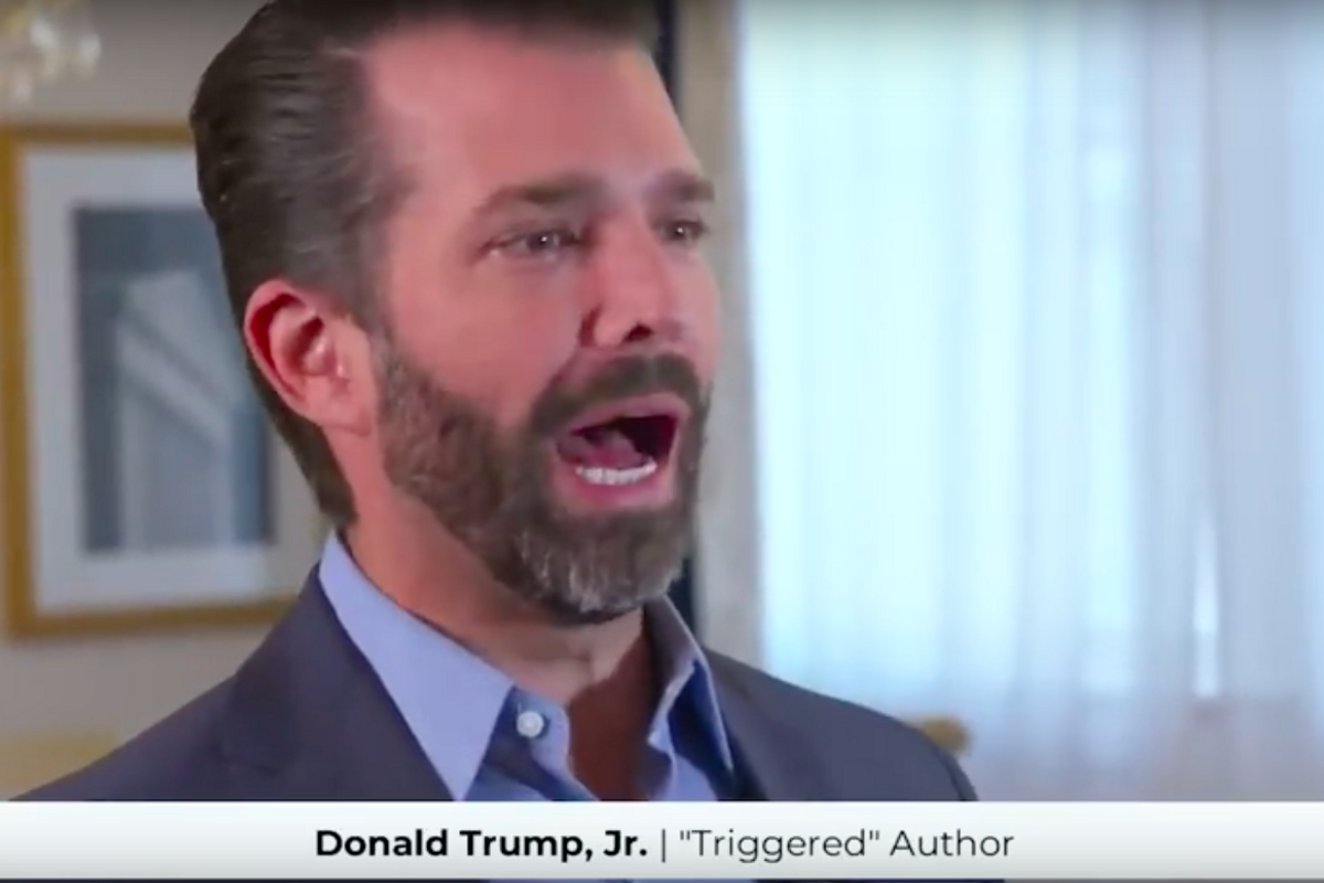 Donald Trump Jr. Now Proud Best-Selling* Author Of Bulk-Purchased Garbage Book