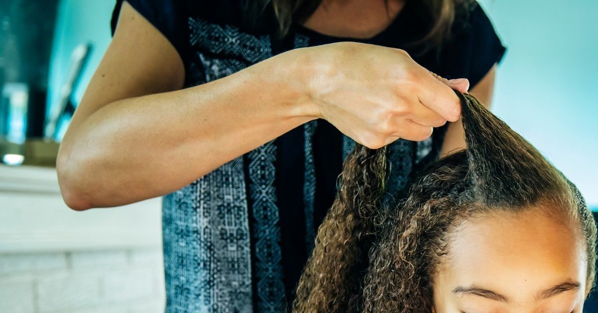 Mom Accused Of 'Erasing' Biracial Daughter's Identity For Brushing Curls Out Of Her Hair