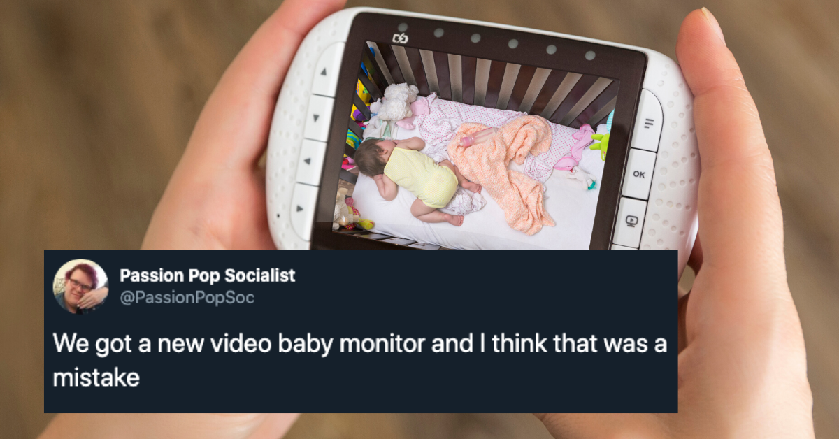 Parents Creeped All The Way Out After Their New Baby Monitor Makes Their Child Look Possessed
