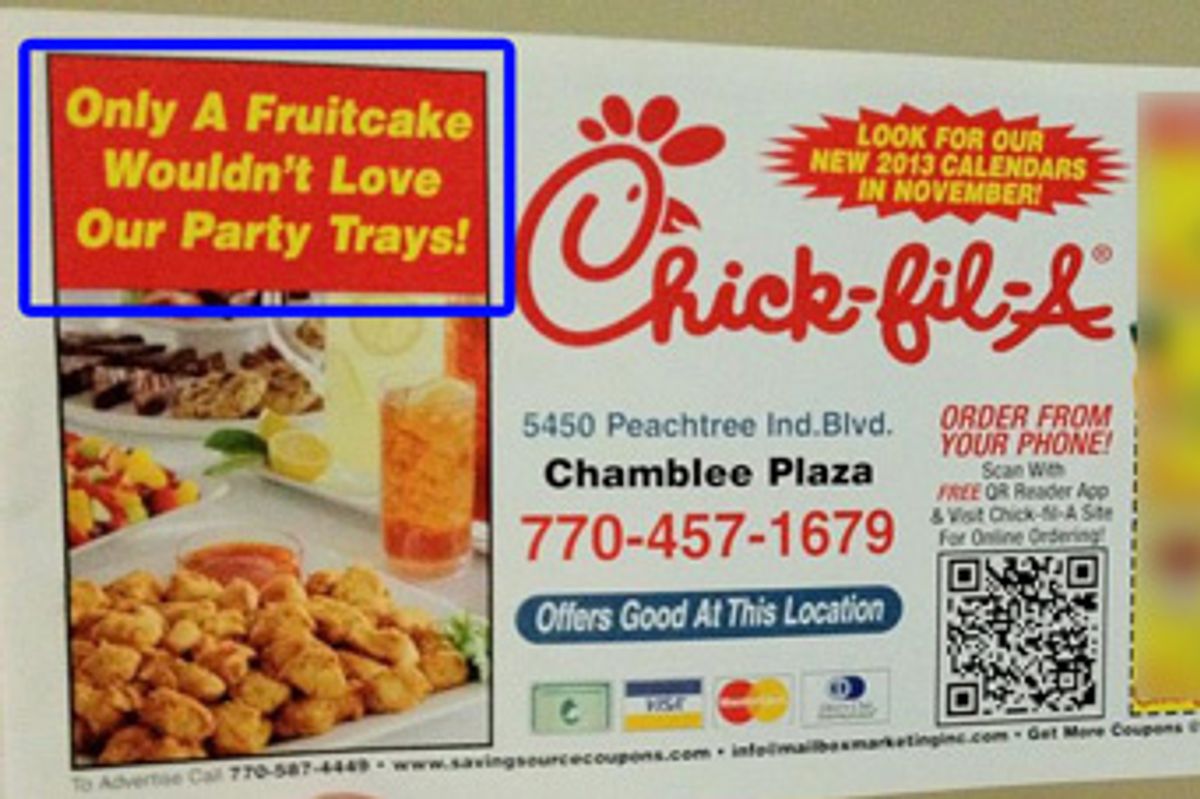 Chick-Fil-A Grifts For More Of That Sweet, Sweet Anti-Gay Cash