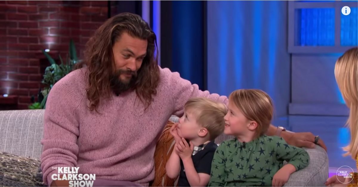 Kelly Clarkson's Kids Adorably Ask Jason Momoa If He Knows Ariel From 'The Little Mermaid'