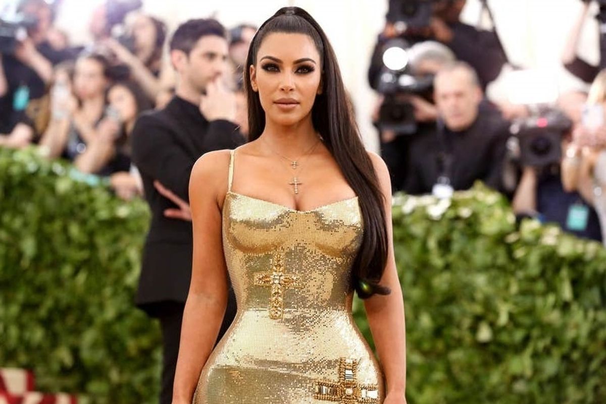 Kim Kardashian at the Met Gala
