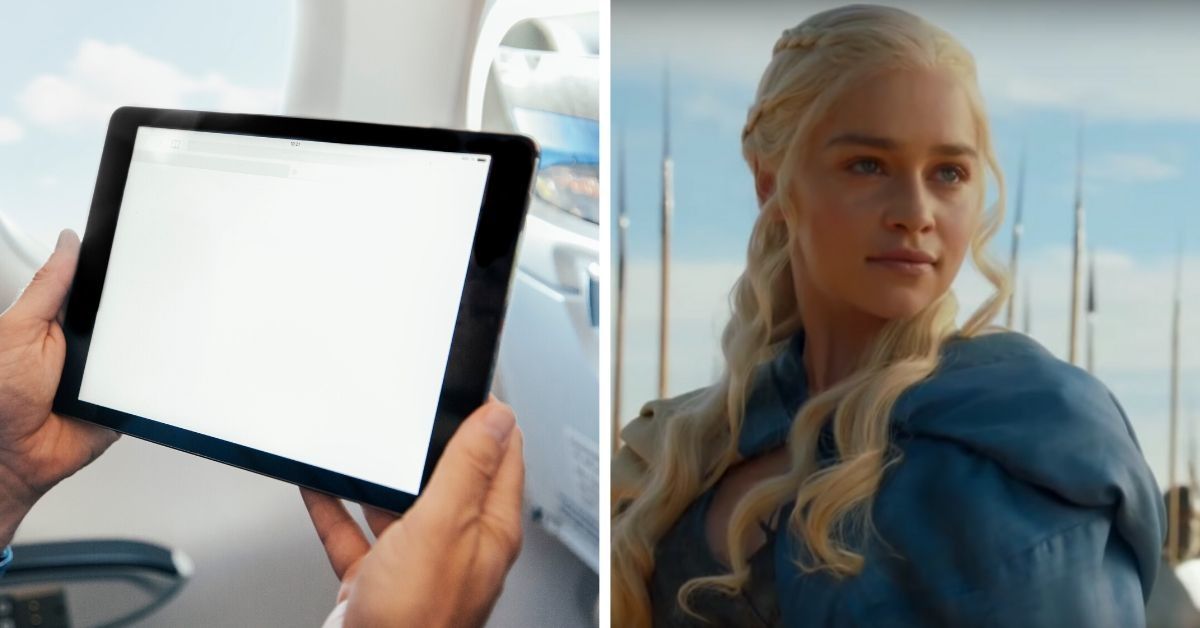 Guy's Refusal To Stop Watching 'Game Of Thrones' On Airplane Despite Mom's Request Leaves Internet Divided
