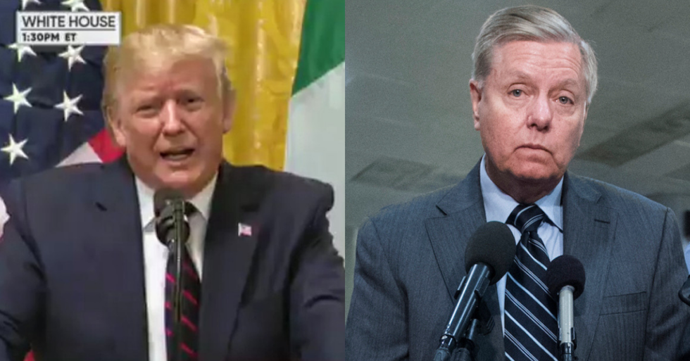 Lindsey Graham Fires Back at Donald Trump After He Slammed Graham Over Syria Withdrawal Critique