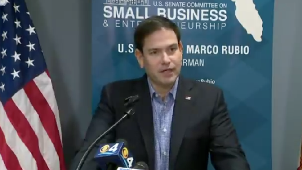 Marco Rubio Smugly Tried to Explain What Trump Really Meant When He Asked China to Investigate the Bidens