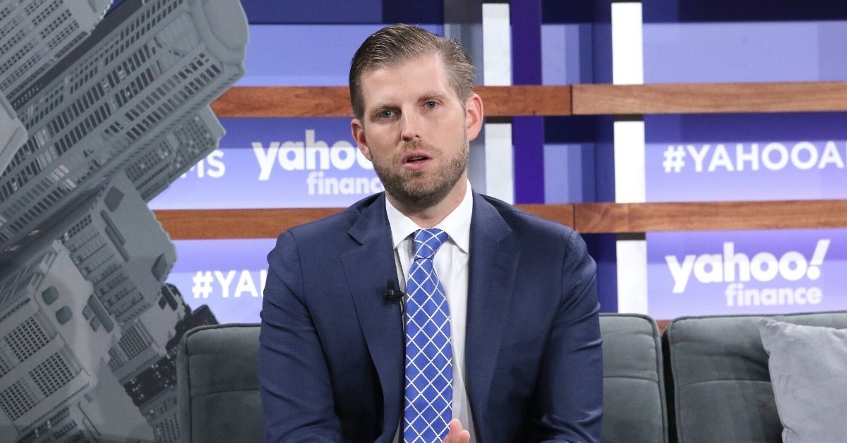 Eric Trump Is Getting Dragged For Using Impeachment Hearings To Sell Trump Wine