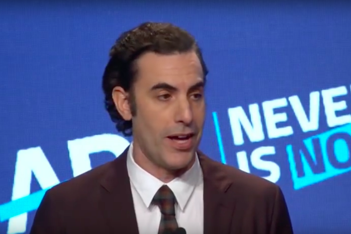Sacha Baron Cohen: Mark Zuckerberg And Facebook Are The Joke