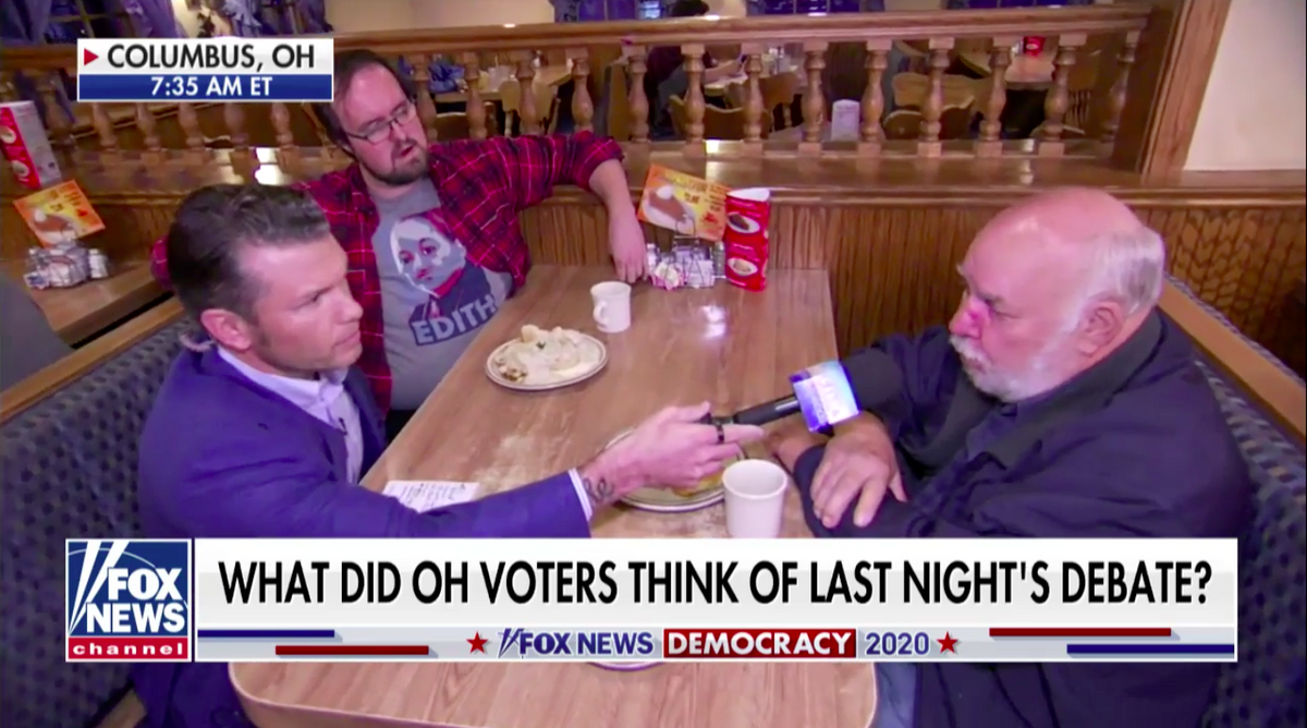 'Fox & Friends' Host Gets More Than He Bargained For After Guy At Ohio Diner Lays Down Some Truths About Income Inequality