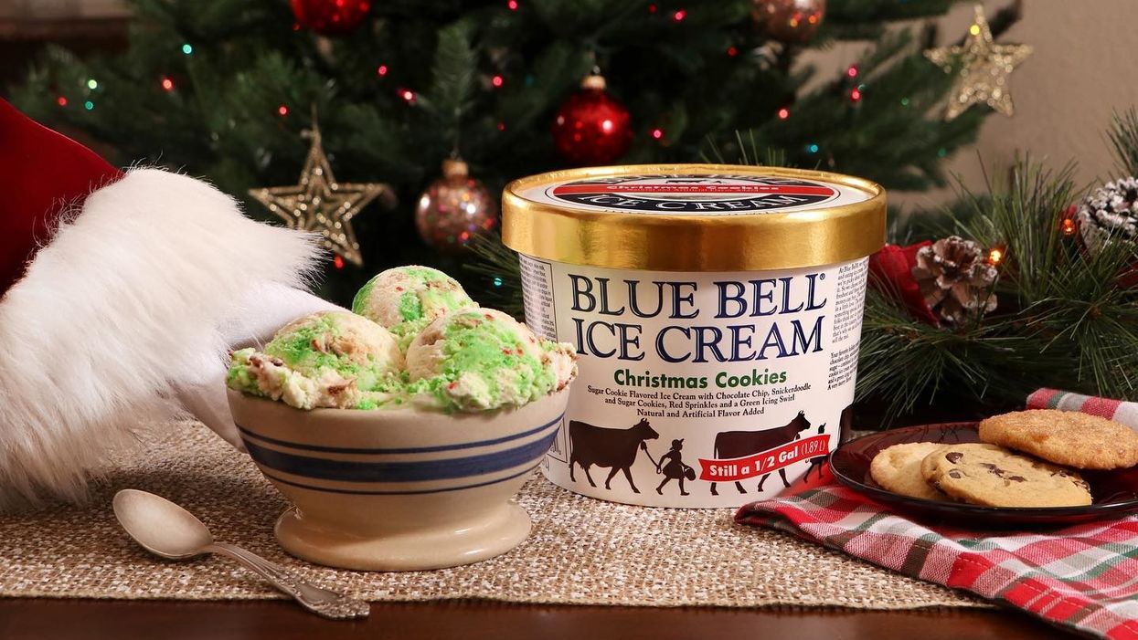 Blue Bell's popular 'Christmas Cookies' ice cream hits store shelves today