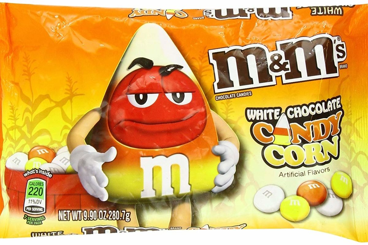 candy corn flavored food