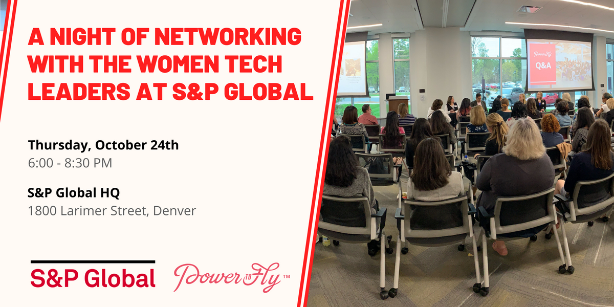 A Night of Networking with the Women Tech Leaders at S&P Global