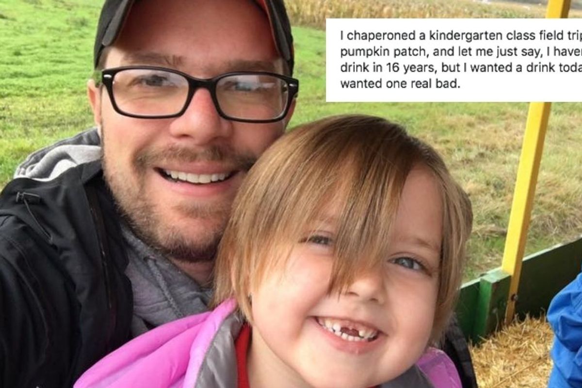 A dad's viral kindergarten field trip post highlights how freaking amazing teachers are