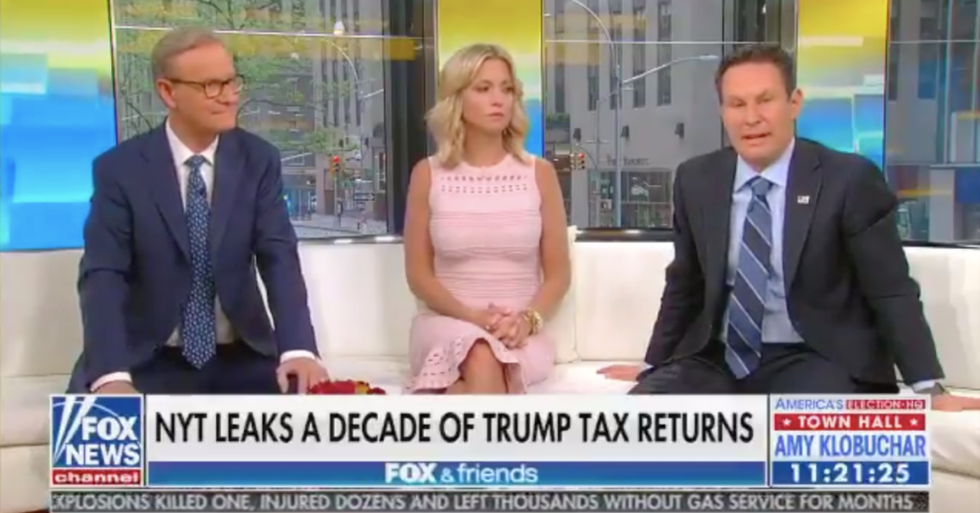 A Fox and Friends Host Just Claimed That Trump Losing $1 Billion Means He's Actually Good at Business and People Aren't Buying It
