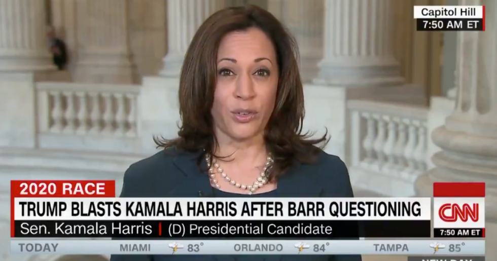 Kamala Harris Just Fired Back at Donald Trump After He Called Her 'Nasty' and Looks Like She Has a New Campaign Slogan