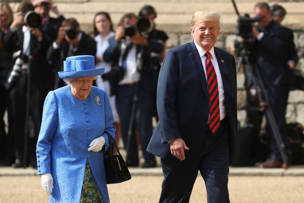 Donald Trump Just Made a Questionable Claim About His Visit With the Queen, and Yeah, He Just Made That Up