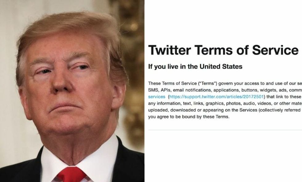 It Sure Looks Like Donald Trump's Threatening Iran Tweet Violated Twitter's Terms of Service, and People Want Action