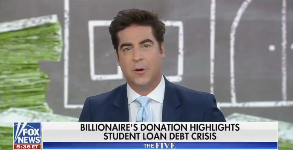 Fox News Host Just Accidentally Proposed Elizabeth Warren's Plan to Eliminate Student Loan Debt Without Even Realizing