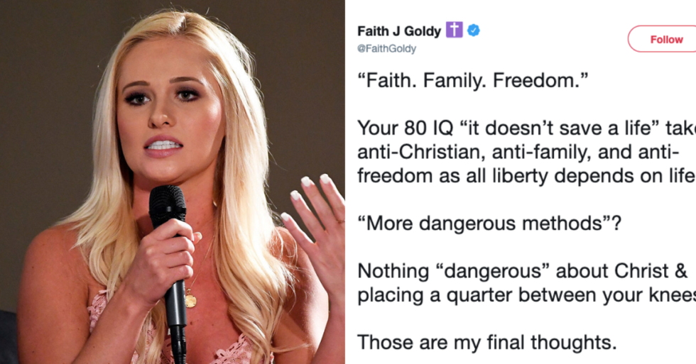Tomi Lahren Just Clapped Back at a Christian Conservative on Twitter With an Important Point About the Alabama Abortion Ban