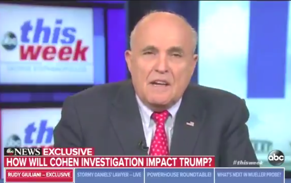 Video of Rudy Giuliani Praising Michael Cohen as 'Honest' Emerges Online Just Hours After He Threw Cohen Under the Bus on CNN