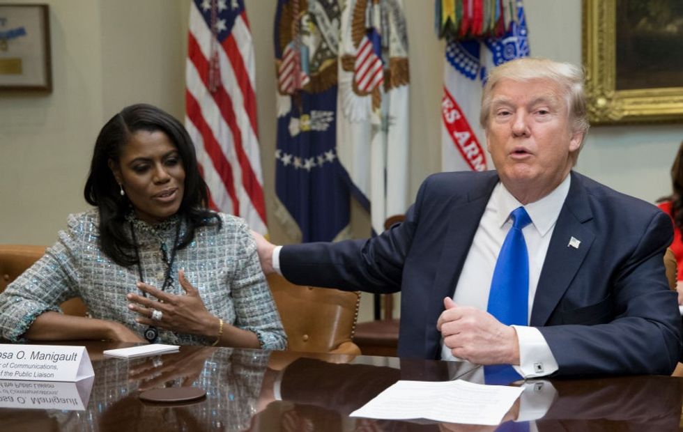 Old Trump Tweet About Omarosa Comes Back to Bite Him After Reports That She Secretly Taped White House Conversations