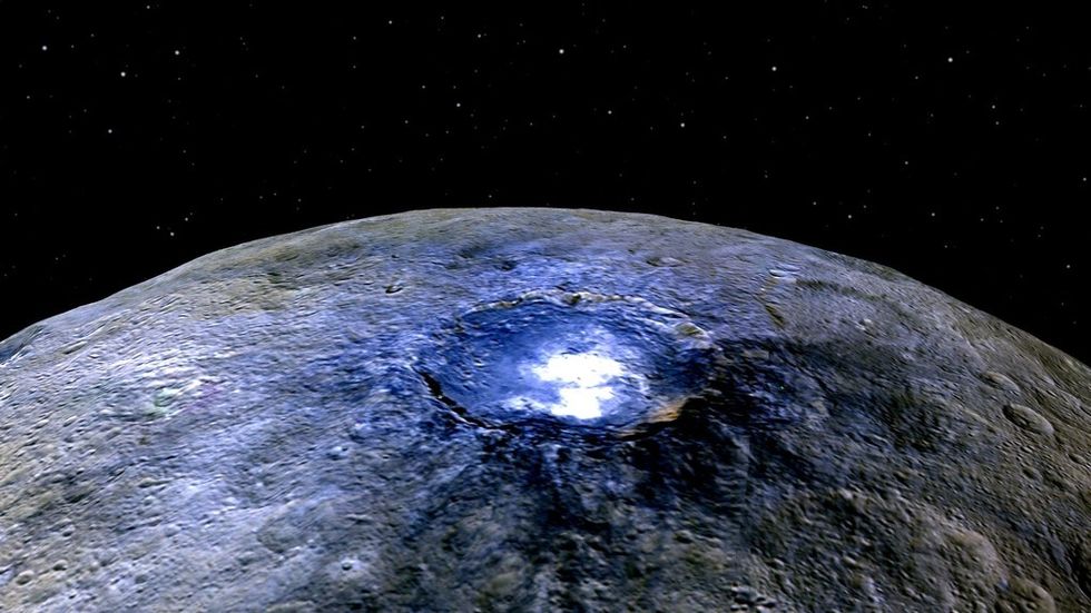 Those Bright Spots on Dwarf Planet Ceres Lead To Unexpected Discovery