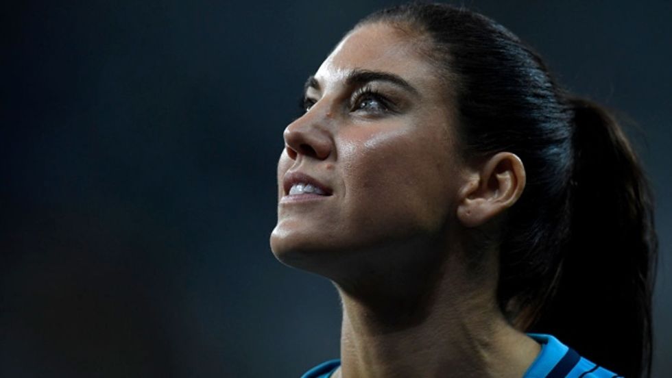 Hope Solo of U.S. Soccer Team Suspended for Remarks. She Cries Double Standard.