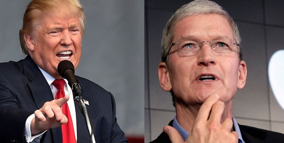 Apple Readies for Battle with Trump