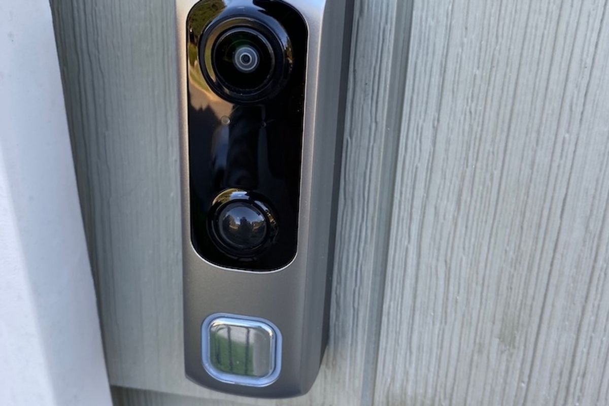 Lifeshield Wi-Fi Enabled Video Doorbell with HD Camera