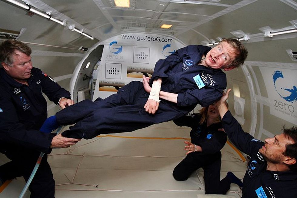Stephen Hawking is Going into Space