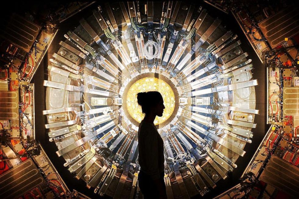 How the Large Hadron Collider Disproves Existence of Ghosts