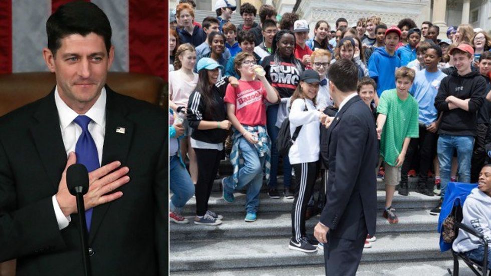 8th Graders, Under Fire for Refusing Photo Op with Paul Ryan, Speak Out