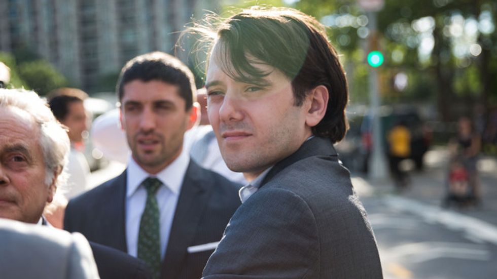 Martin Shkreli Being Sent To Jail Over Hillary Clinton Facebook Post Is So 2017