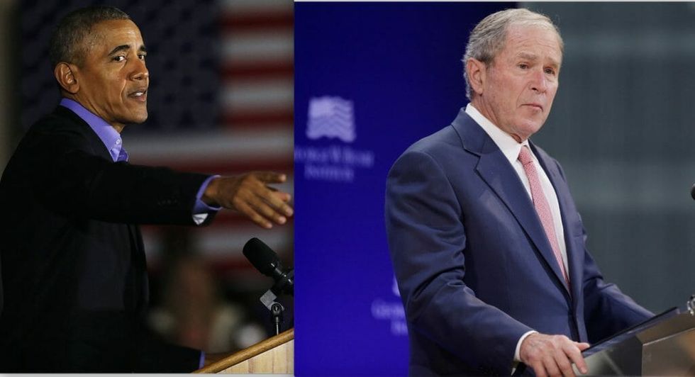 Barack Obama And George W. Bush Return To The Spotlight, Slam Trumpism