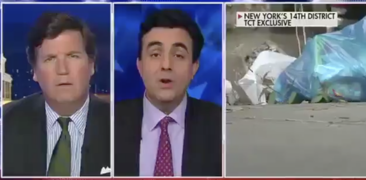 Tucker Carlson Guest Calls AOC's District 'Dirty' and 'One of the Most Un-American Districts in the Country' and People Aren't Having It