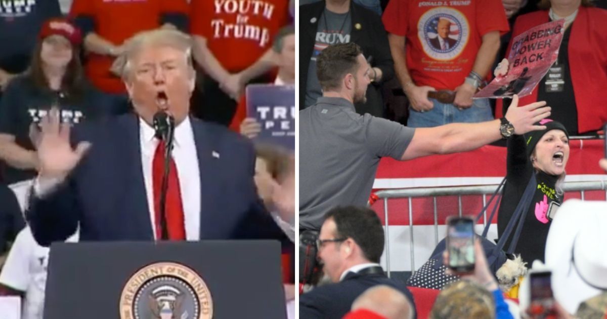 Trump Mocks Guard At His Pennsylvania Rally For Being 'Politically Correct' In How He Ejected Protester
