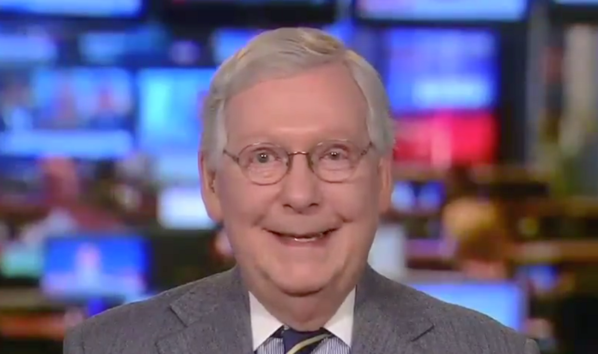 Fox News Video Of Mitch McConnell Bragging And Laughing About Blocking Obama's Court Nominations Is Pure Supervillain