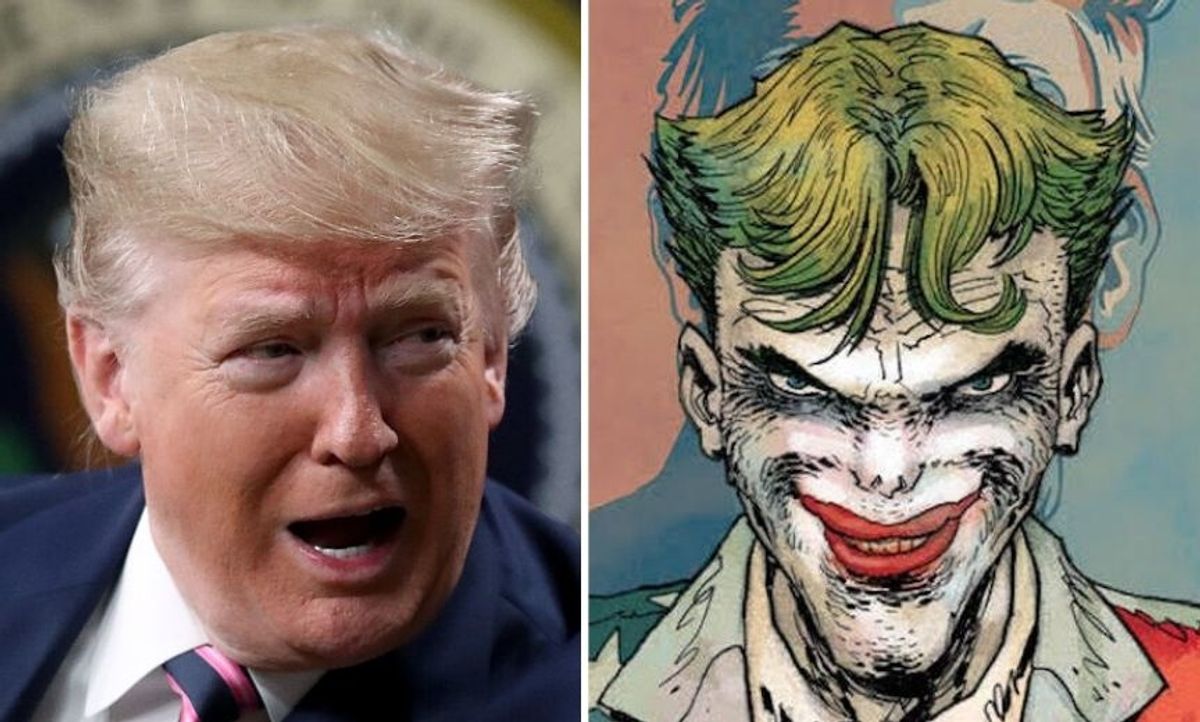 New Dark Knight Comic Features The Joker Joining Forces to Help Elect Trump Lookalike 'Governor' and the Similarities Don't End There