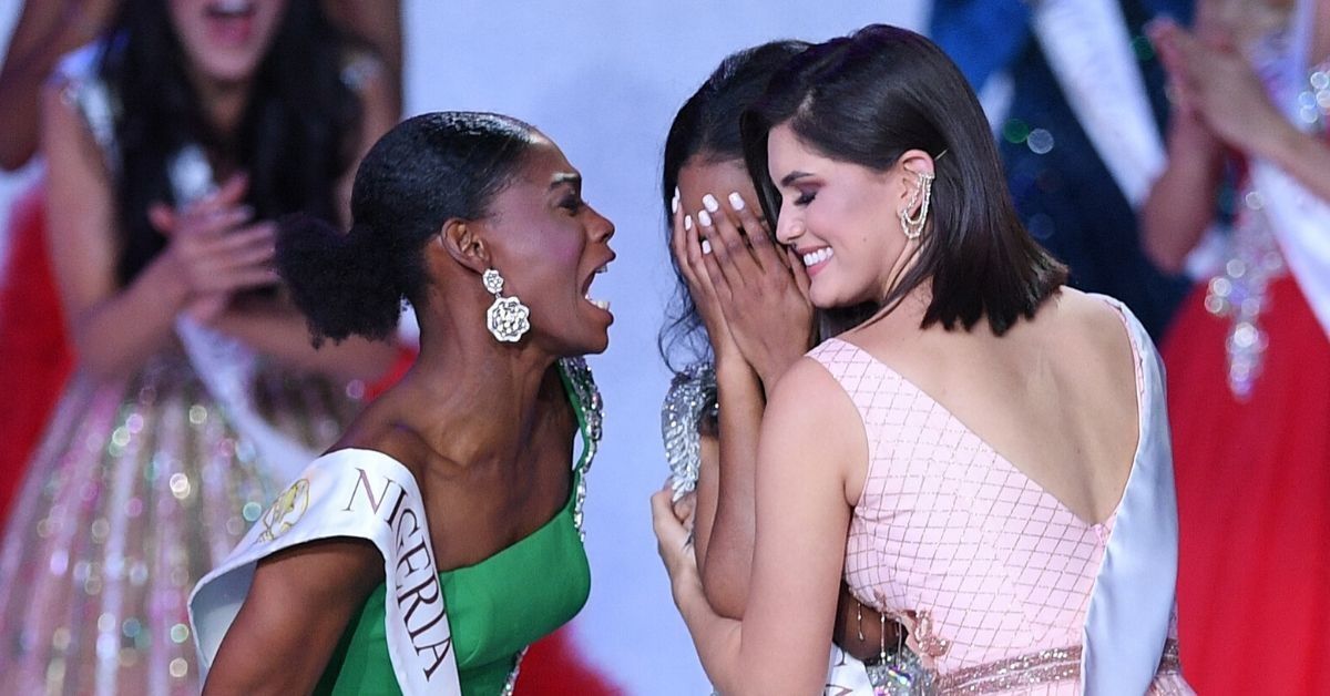 Miss Nigeria Was So Ecstatic About Her Friend Winning The Miss World Pageant That You Would Have Thought She'd Won