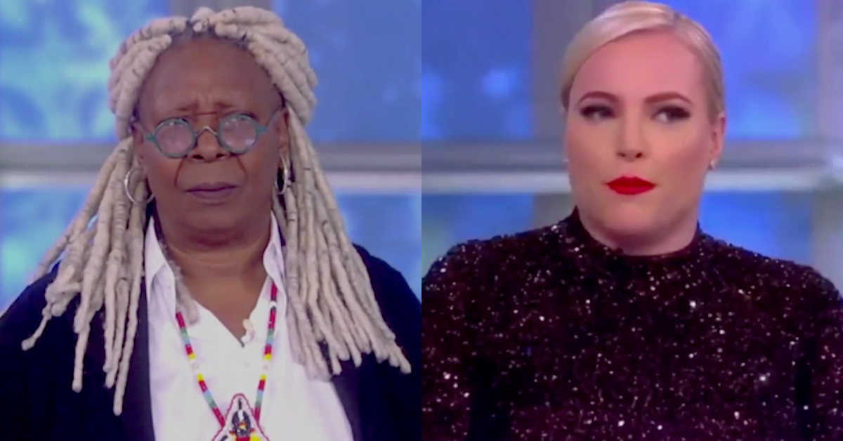 Whoopi Goldberg Yells At Meghan McCain To 'Please Stop Talking' After Heated Impeachment Exchange On 'The View'
