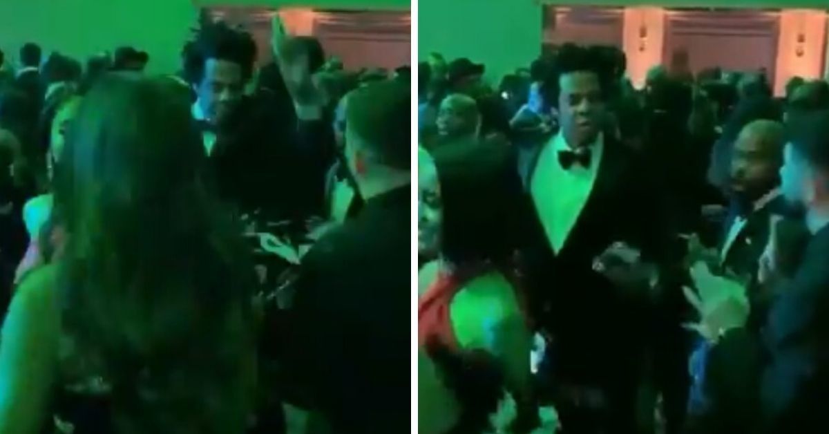 Jay-Z Snatched A Guy's Phone Right Out Of His Hands For Filming Beyoncé Dancing At Diddy's 50th Birthday Party