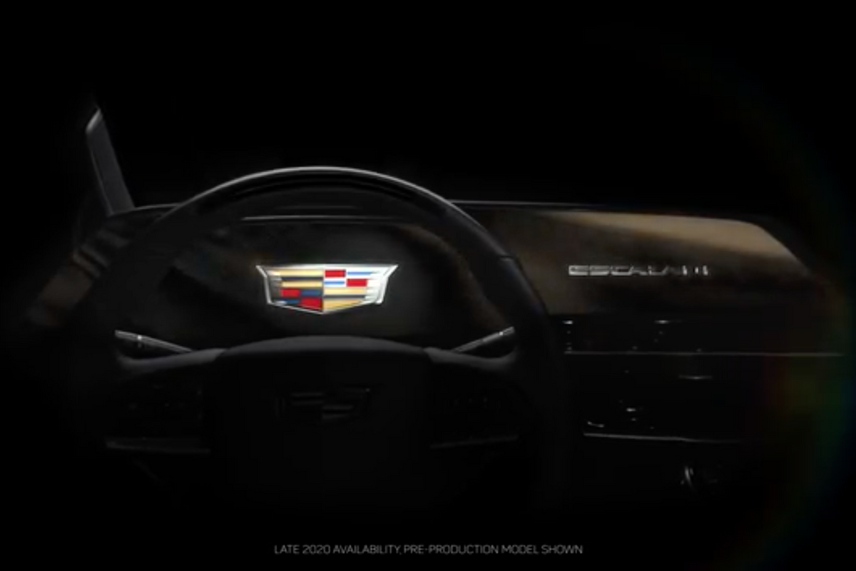 2020 Cadillac Escalade dashboard